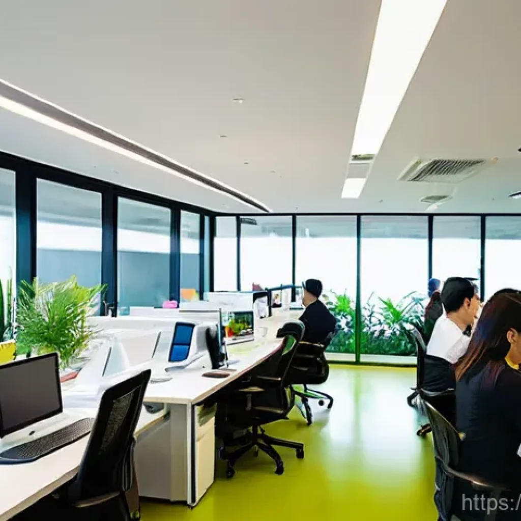 광고홍보사 기업별 연봉 비교 - **Prompt 1: Bustling Modern Thai Advertising Agency Life**
"A vibrant, wide-angle shot inside a ...