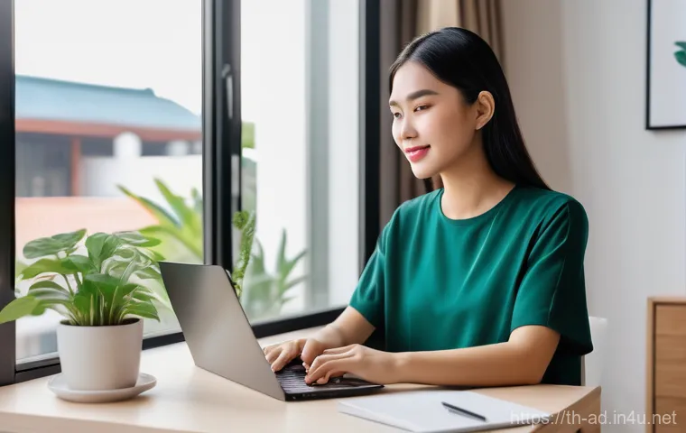 광고홍보사 워라밸 실현 사례 - **Work-Life Balance in a Hybrid Setting for a Young Thai Professional**
    A bright and serene indo...